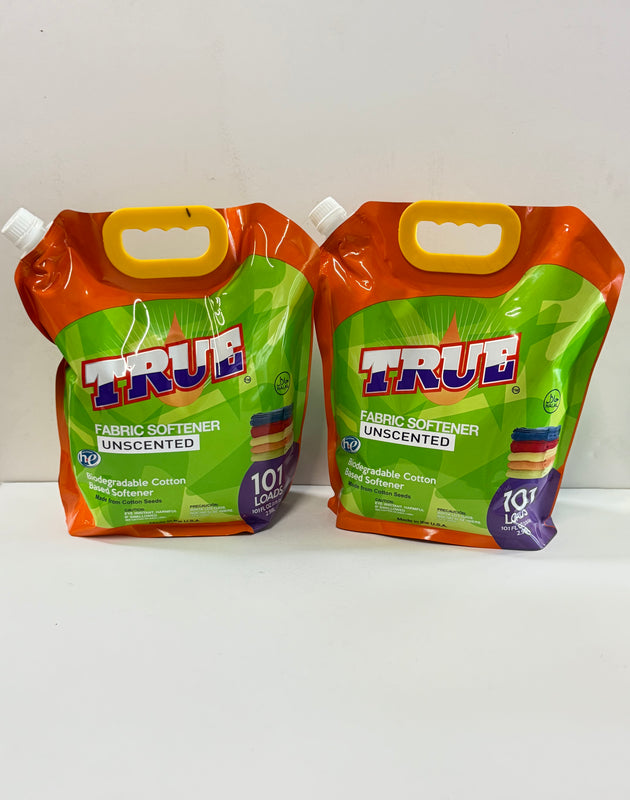 2 Unscented Plant Based Fabric Softener • 101 Load