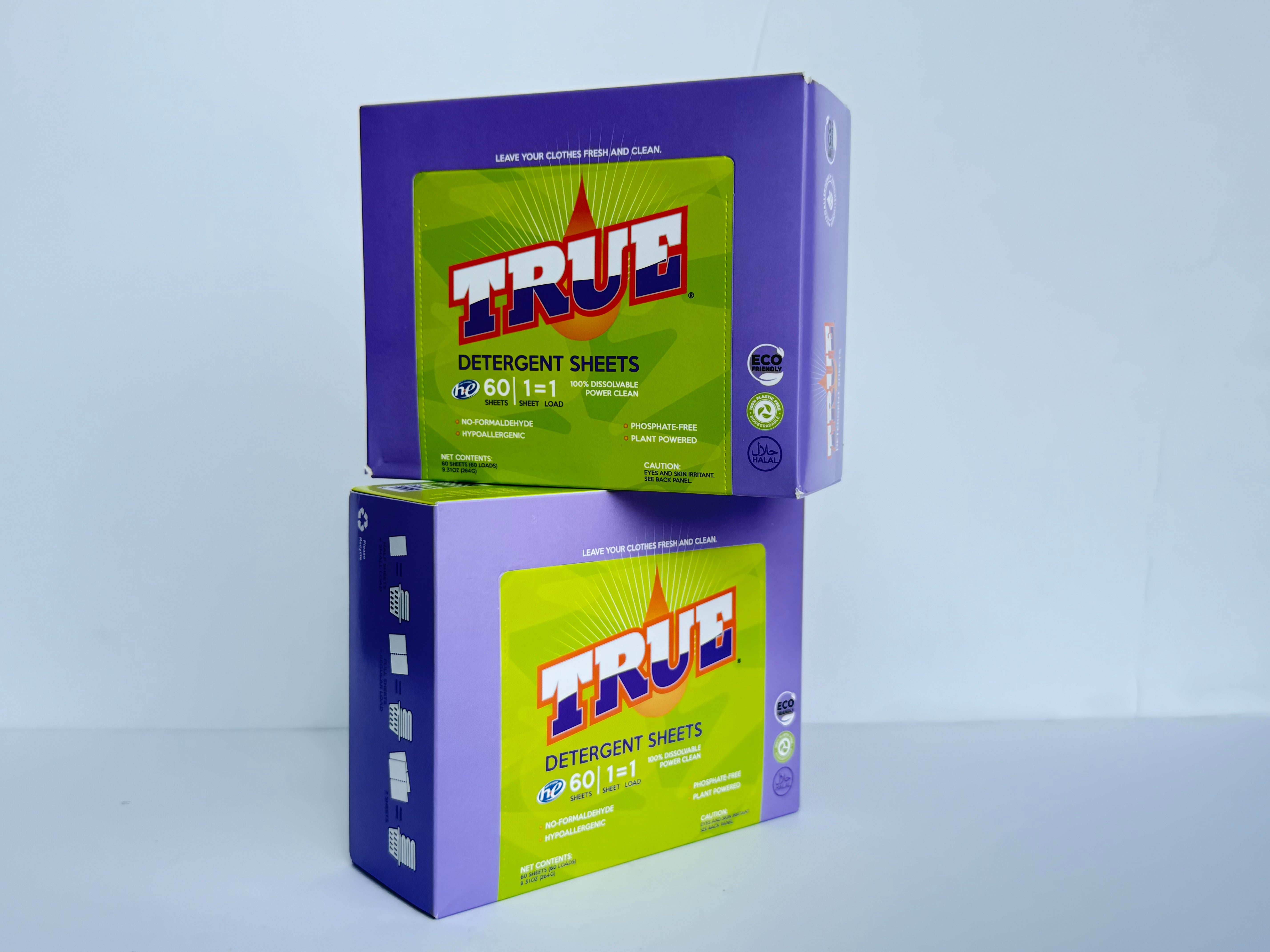 True Detergent Laundry Sheets - 2 Pack