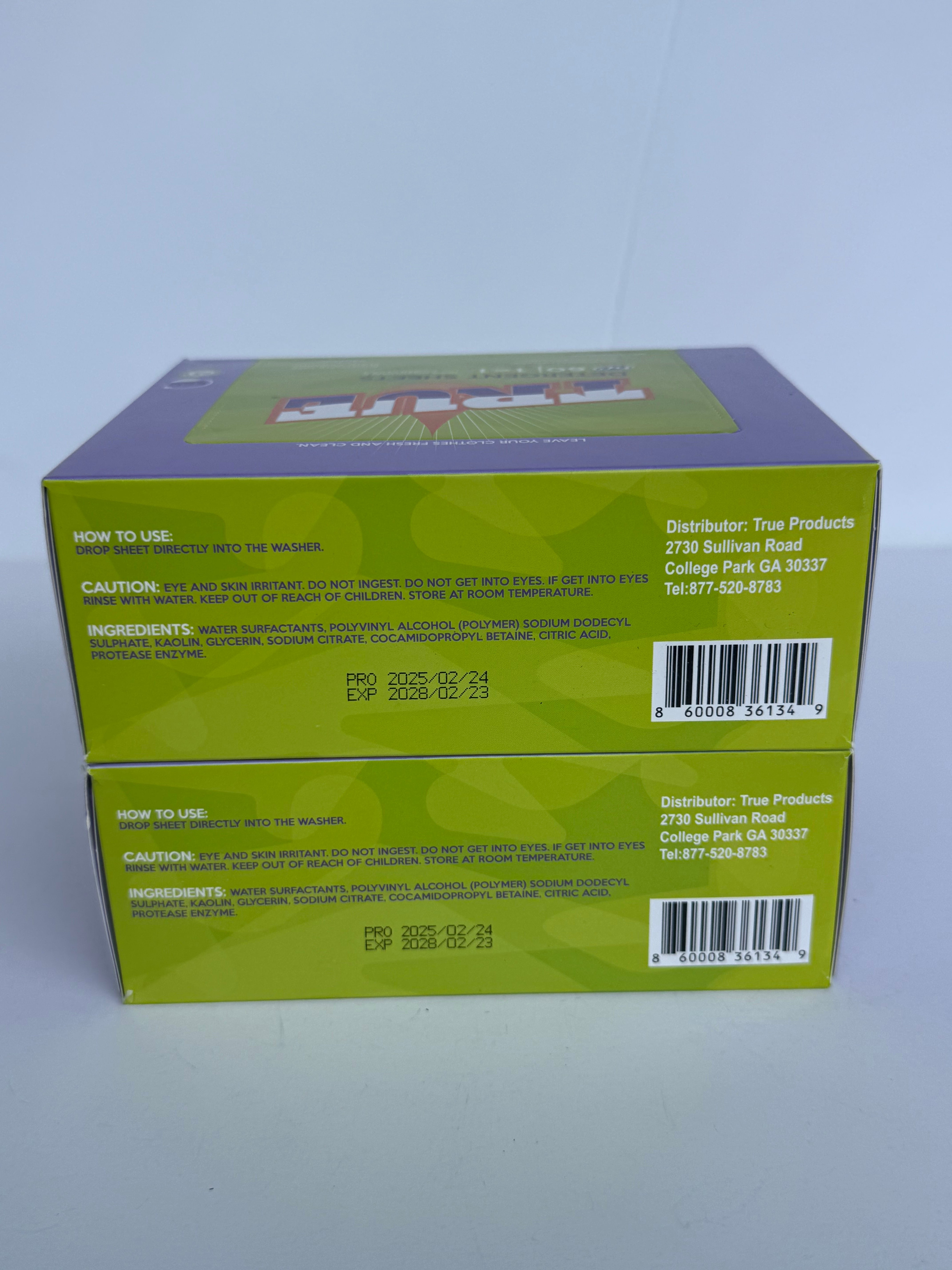 True Detergent Laundry Sheets - 2 Pack