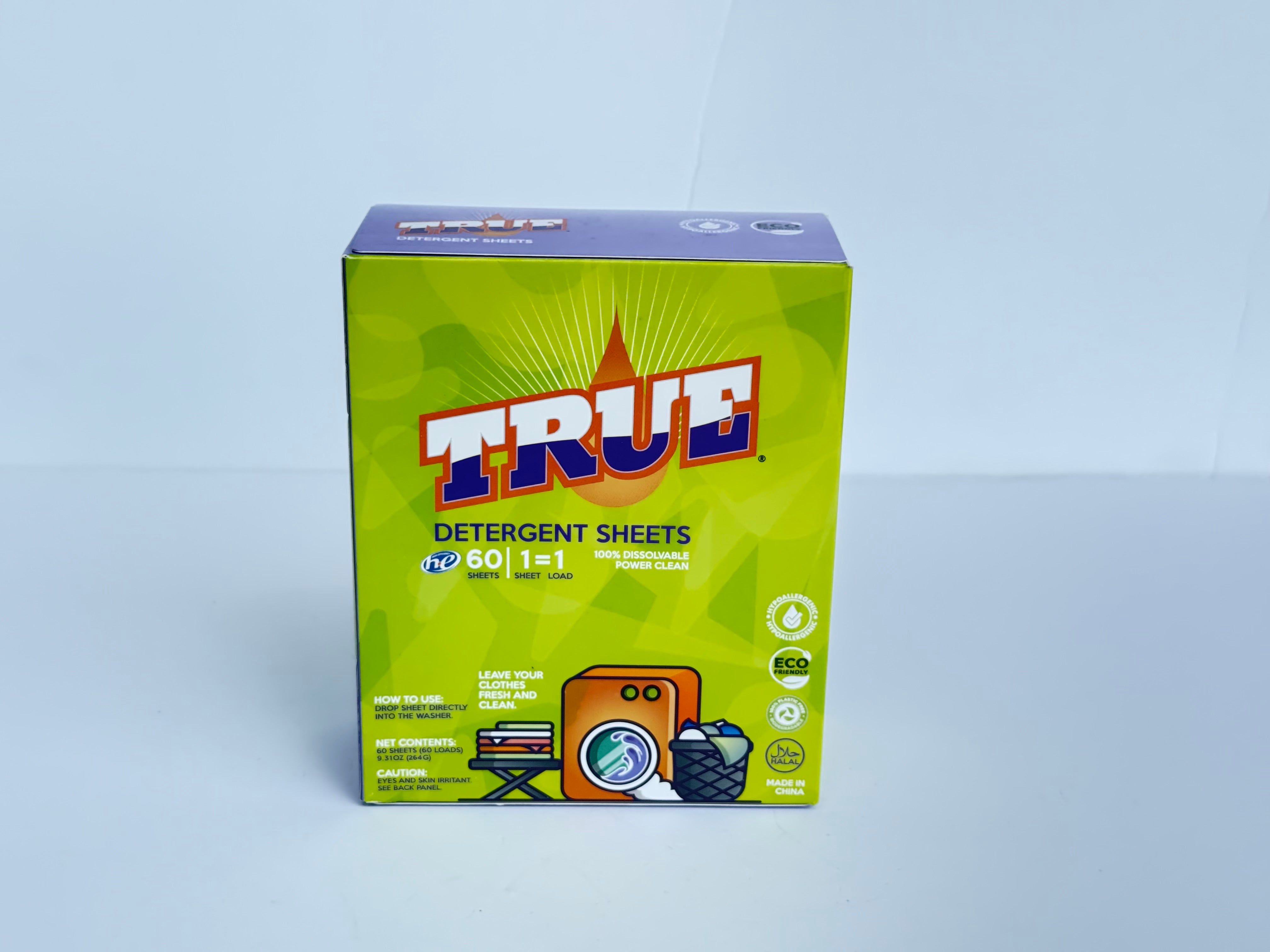 True Detergent Laundry Sheets - 1 Pack
