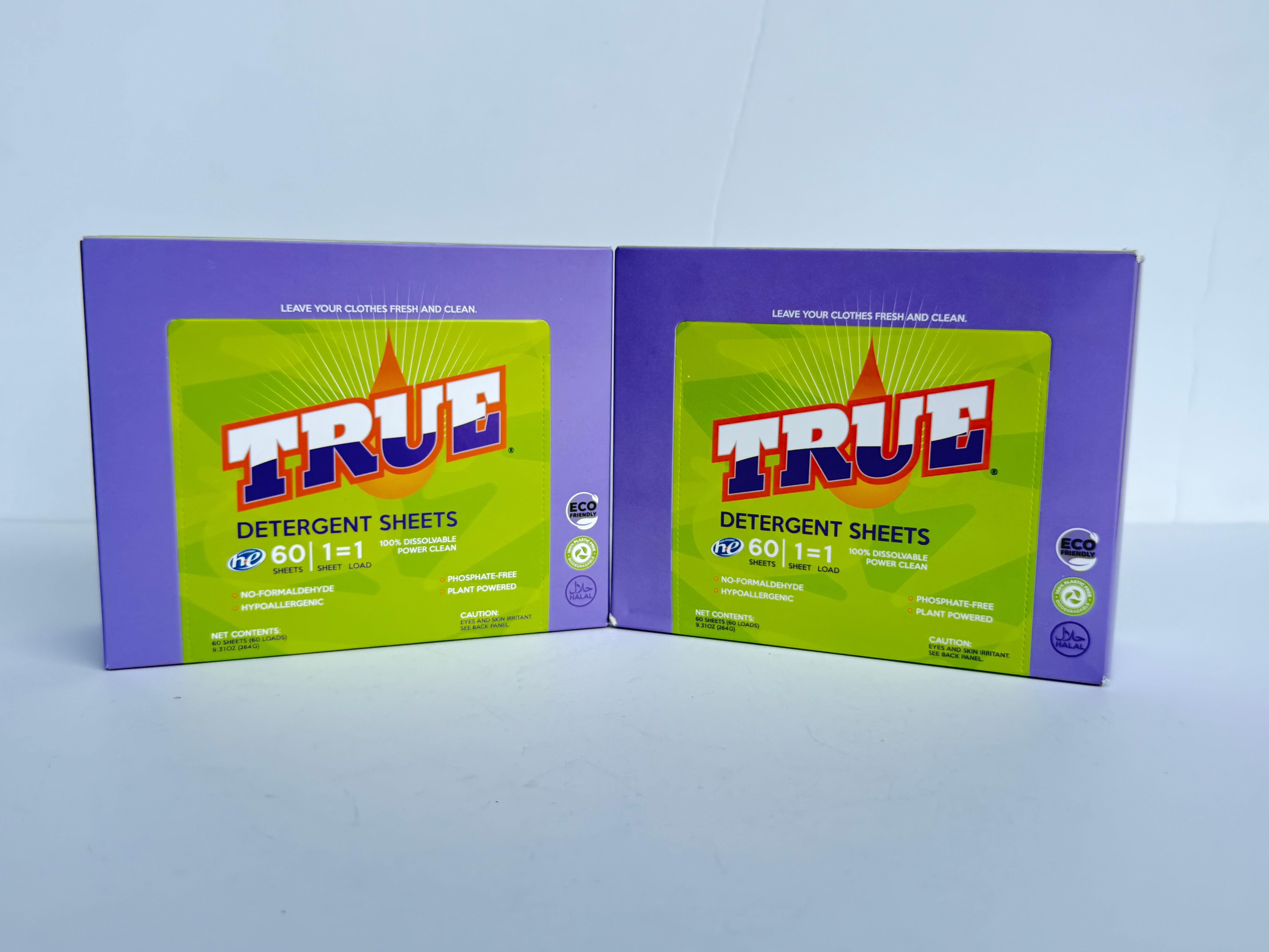 True Detergent Laundry Sheets - 2 Pack