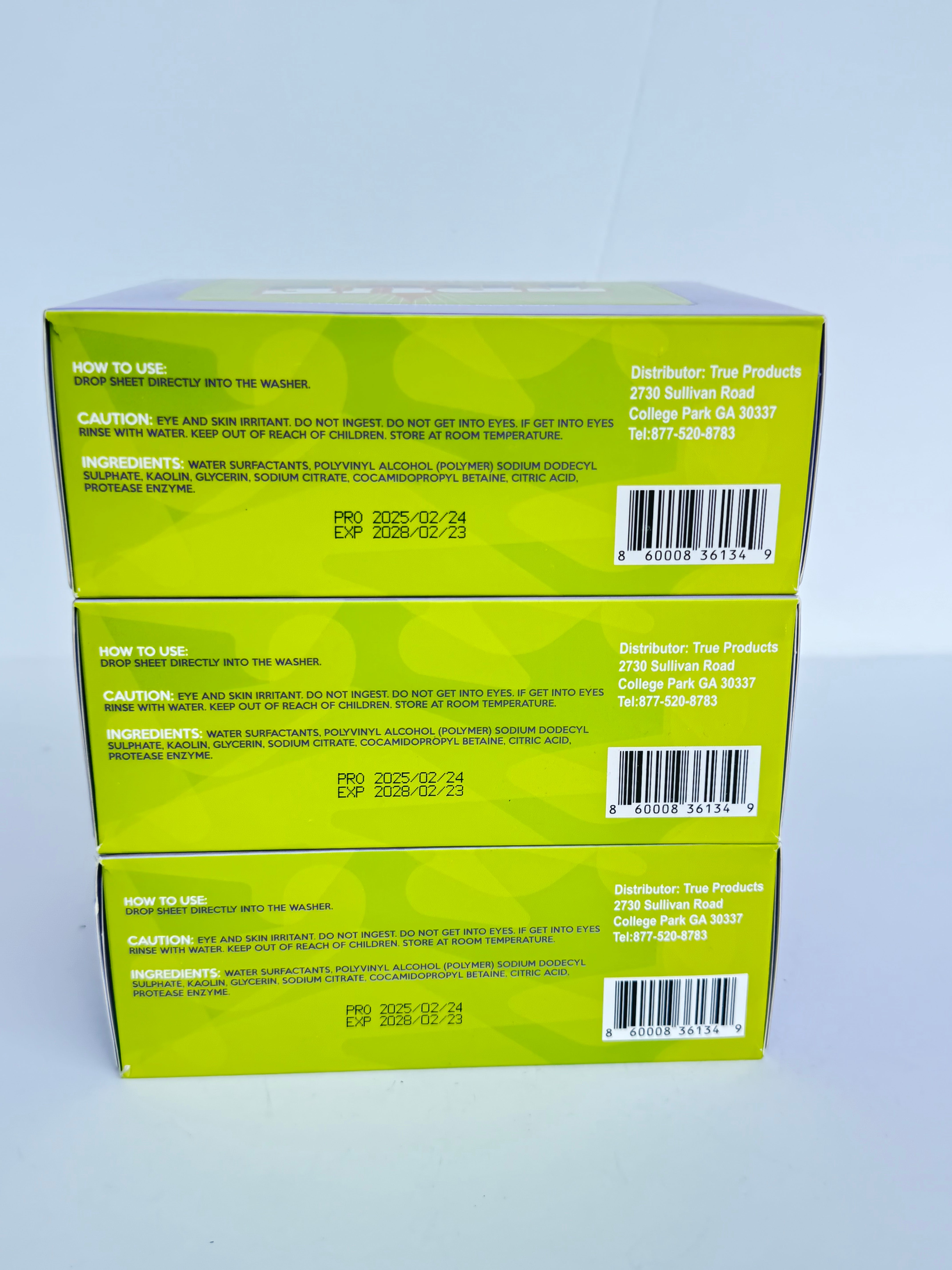 True Detergent Laundry Sheets - 3 Pack
