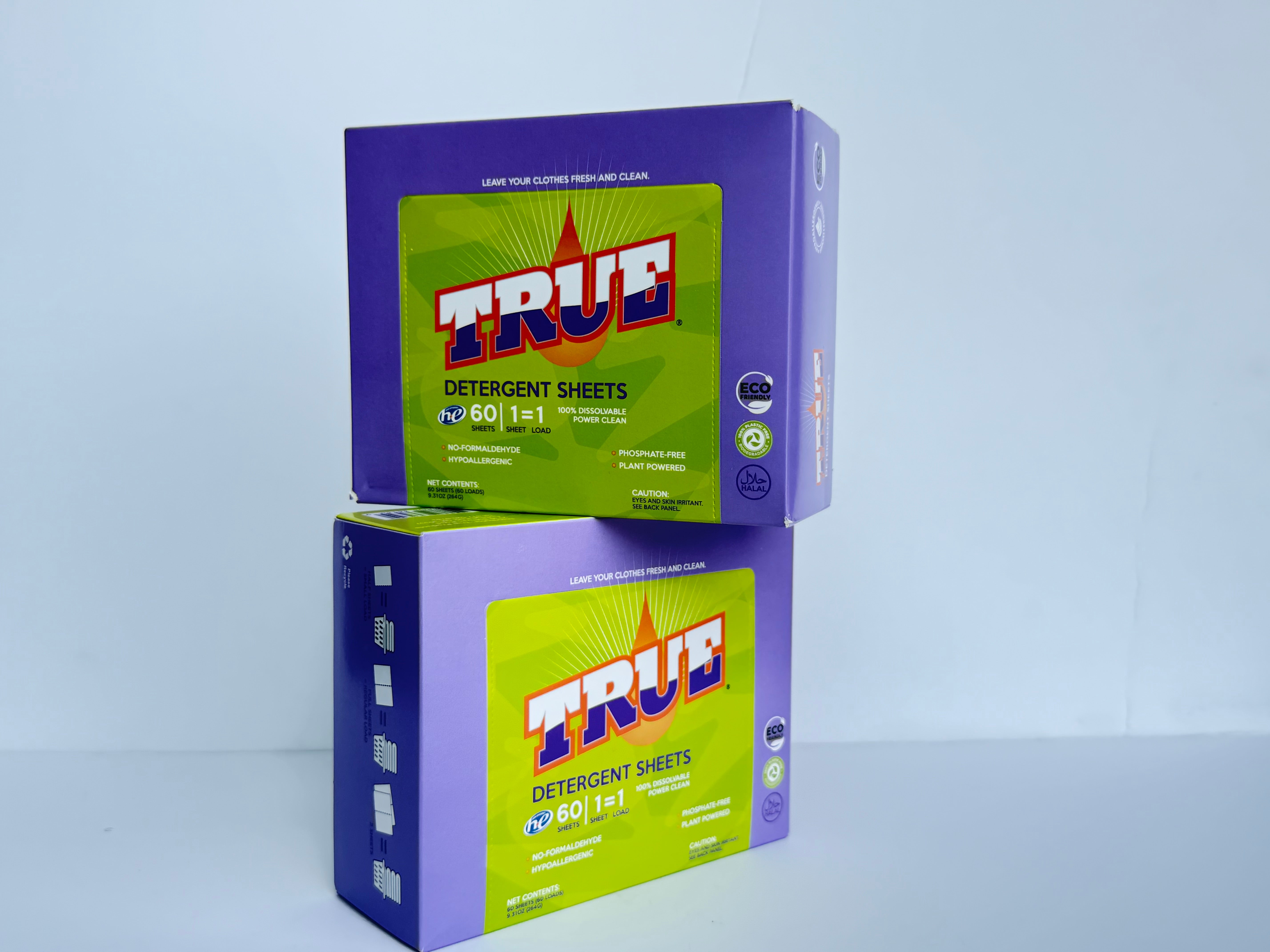 True Detergent Laundry Sheets - 2 Pack