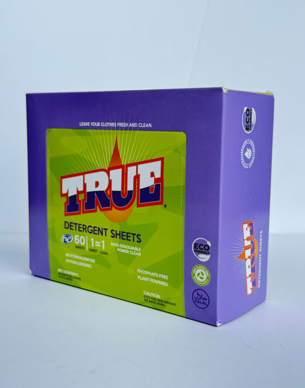 True Detergent Laundry Sheets - 1 Pack