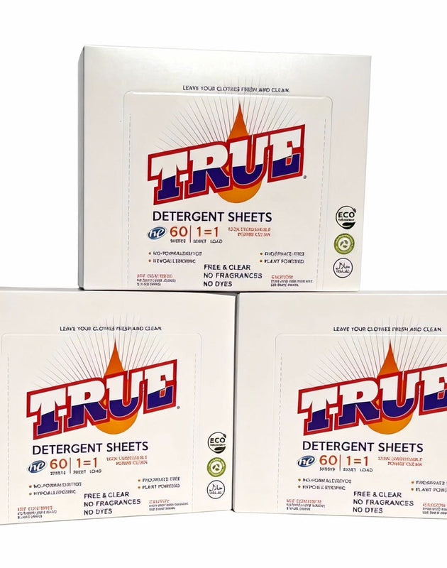 3 • Free & Clear Laundry Sheets • 180 Count