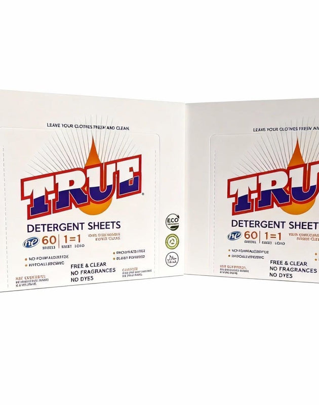 2 • Free & Clear Laundry Sheets • 120 Count