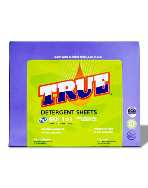 True Detergent Laundry Sheets - 1 Pack