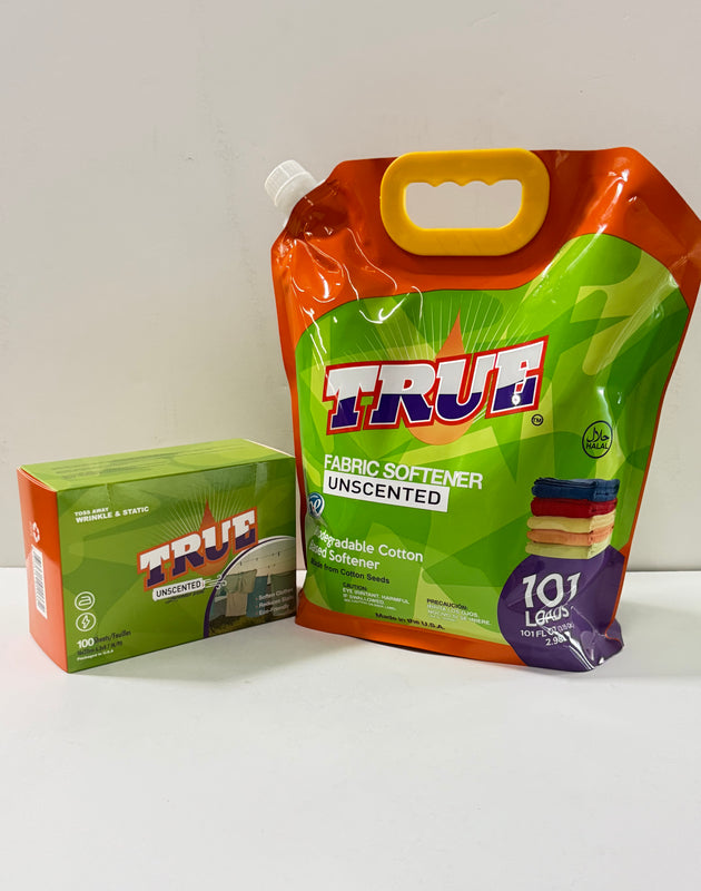 2 Unscented Plant Based Fabric Softener • 101 Load