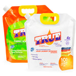 2 • Free & Clear Laundry Detergent + Plant Based Fabric Softener • 101oz Combo