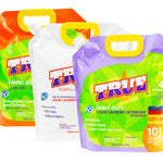 1 True Laundry Detergent • 1 Free & Clear Laundry Detergent • 1 Plant Based Fabric Softener