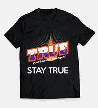 Black with Purple True T-Shirt (Free Shipping) • Please choose your size from S to 4XL